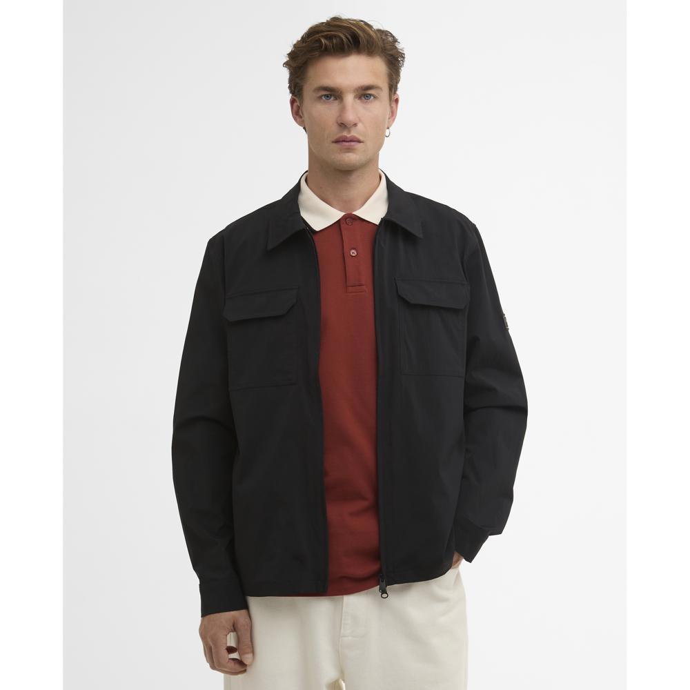 Barbour International Tucson Black Overshirt